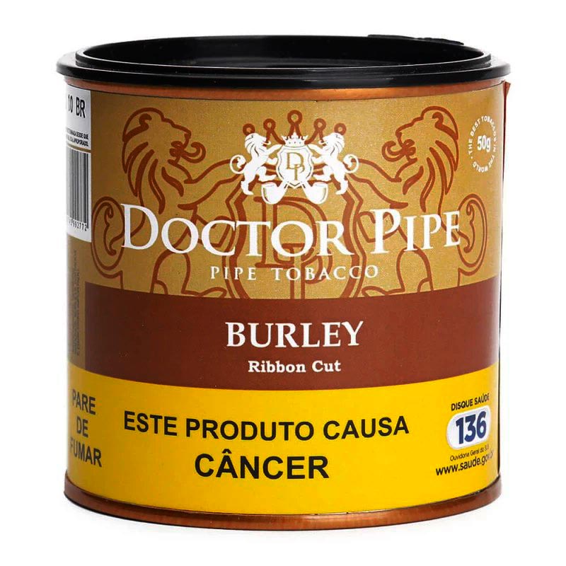 Fumo para Cachimbo Burley - Lata (50g) - Mercado de Luxo - O Maior E-Commerce de Bens, Produtos e Serviços de Luxo do Brasil.