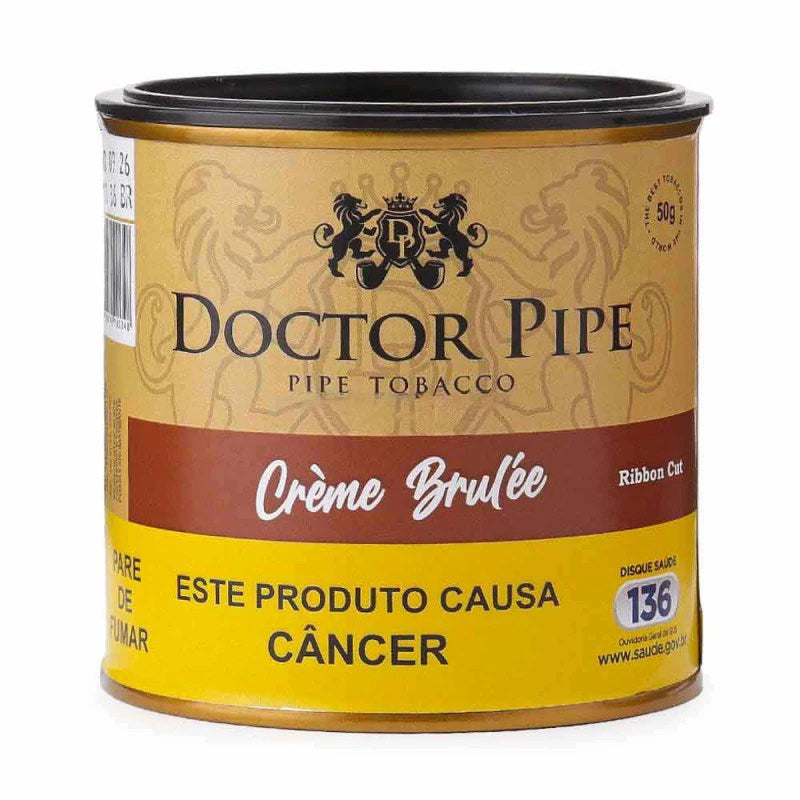 Fumo para Cachimbo Creme Brulee - Lata (50g) - Mercado de Luxo - O Maior E-Commerce de Bens, Produtos e Serviços de Luxo do Brasil.