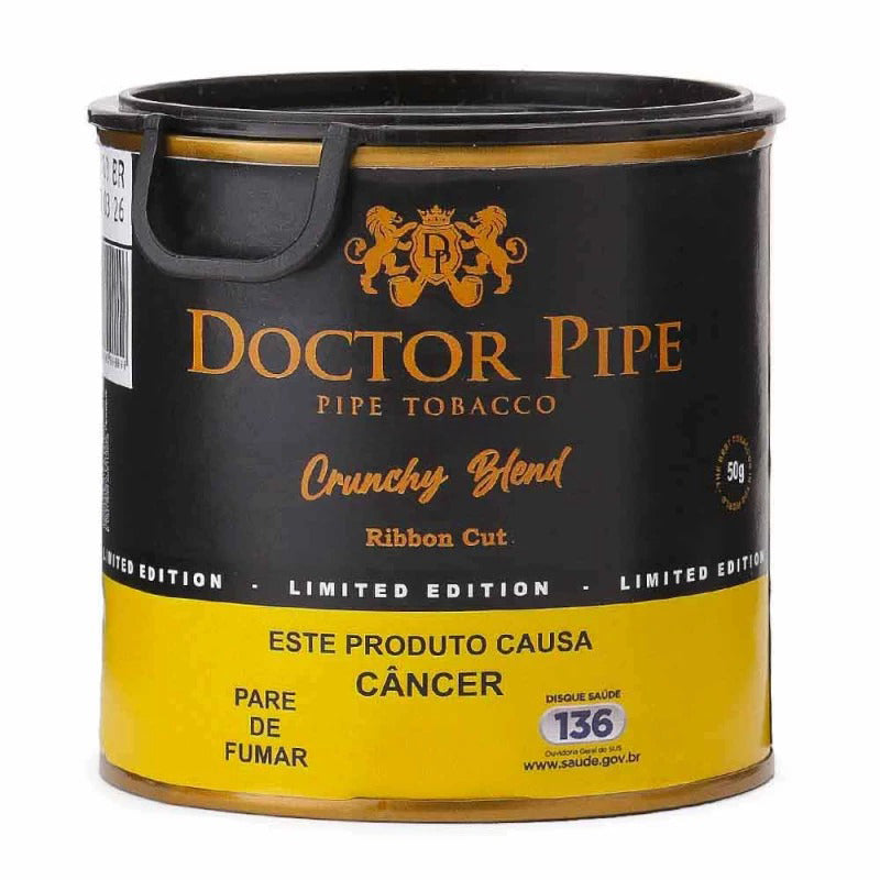 Fumo para Cachimbo Crunchy Blend - Lata (50g) - Mercado de Luxo - O Maior E-Commerce de Bens, Produtos e Serviços de Luxo do Brasil.
