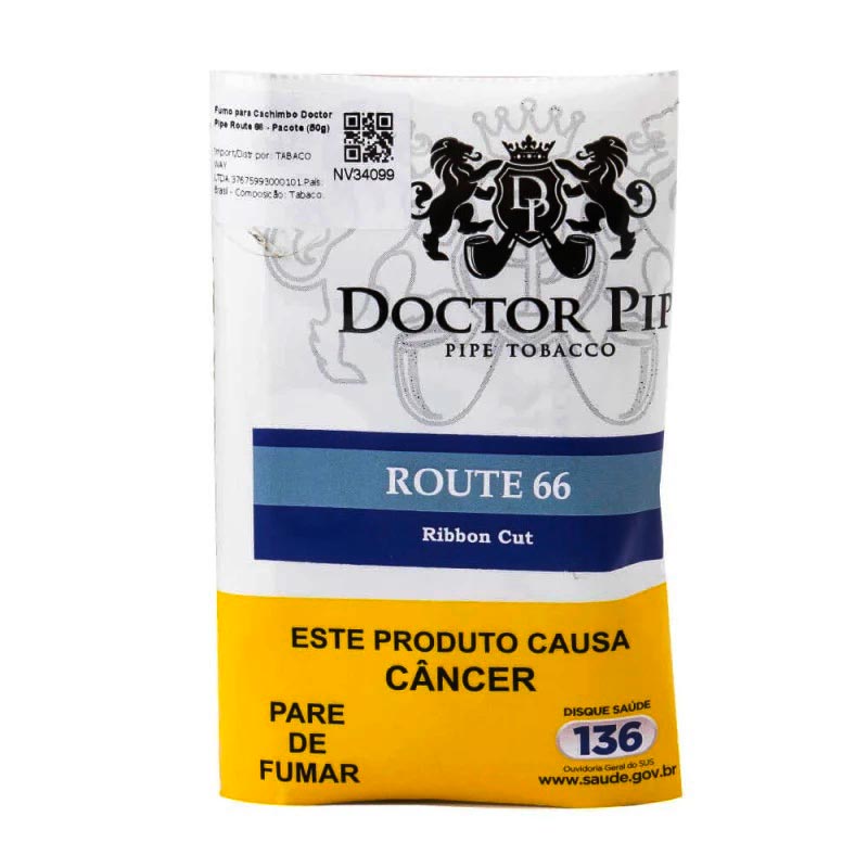 Fumo para Cachimbo Route 66 - Pacote (50g) - Mercado de Luxo - O Maior E-Commerce de Bens, Produtos e Serviços de Luxo do Brasil.