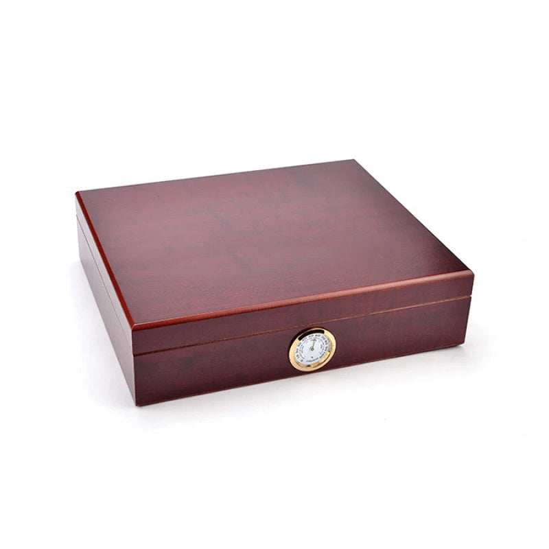 Umidor para 32 Charutos - Tampa de Madeira - Mercado de Luxo - O Maior E-Commerce de Bens, Produtos e Serviços de Luxo do Brasil.