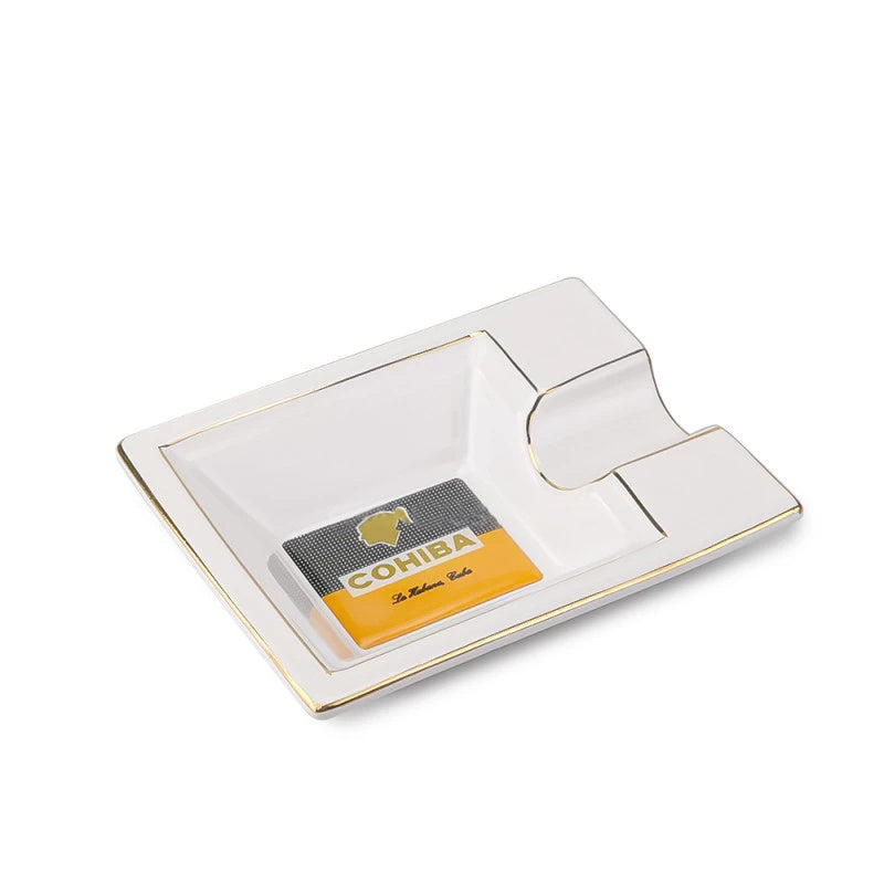 Cinzeiro de Ceramica para 1 Charuto - Branco - Mercado de Luxo - O Maior E-Commerce de Bens, Produtos e Serviços de Luxo do Brasil.