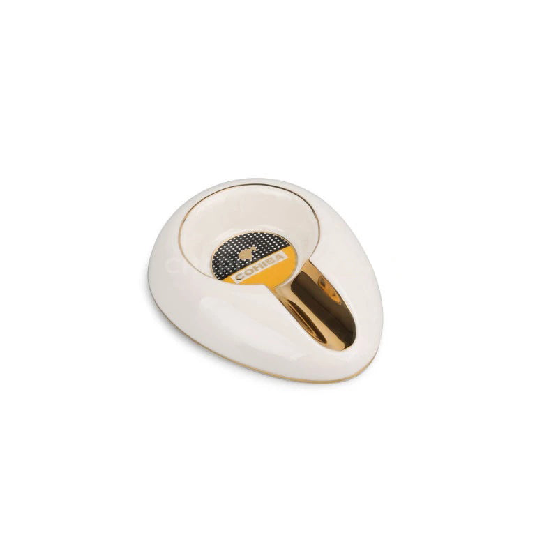 Cinzeiro de Ceramica Pequeno para 1 Charuto - Branco - Mercado de Luxo - O Maior E-Commerce de Bens, Produtos e Serviços de Luxo do Brasil.