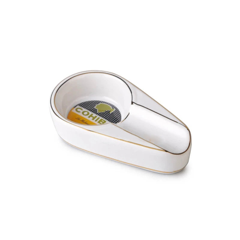 Cinzeiro de Porcelana para 1 Charuto - Branco - Mercado de Luxo - O Maior E-Commerce de Bens, Produtos e Serviços de Luxo do Brasil.