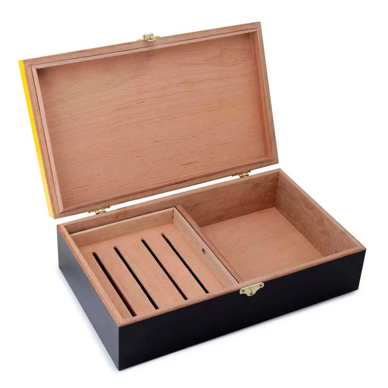 Umidor 50 Aniversário para 90 Charutos - Mercado de Luxo - O Maior E-Commerce de Bens, Produtos e Serviços de Luxo do Brasil.