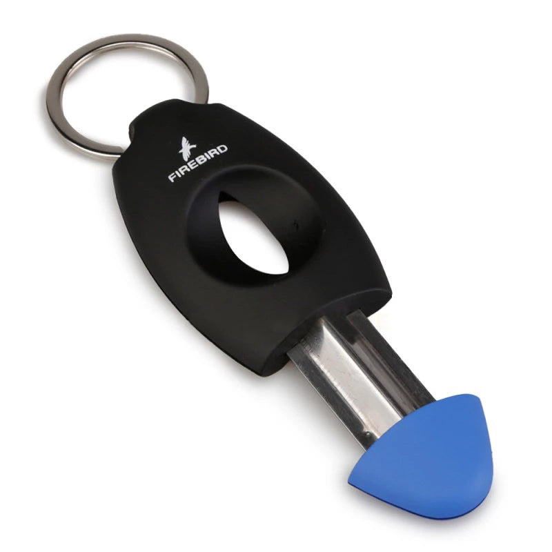 Cortador de Charutos Viper V-CUT - Preto e Azul - Mercado de Luxo - O Maior E-Commerce de Bens, Produtos e Serviços de Luxo do Brasil.