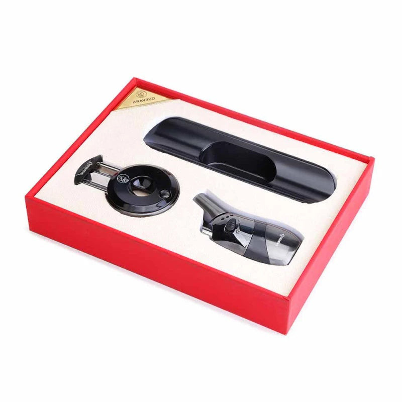 Kit 6325 (Cortador, Isqueiro e Cinzeiro) - Preto - Mercado de Luxo - O Maior E-Commerce de Bens, Produtos e Serviços de Luxo do Brasil.