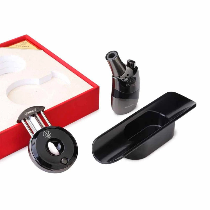 Kit 6325 (Cortador, Isqueiro e Cinzeiro) - Preto - Mercado de Luxo - O Maior E-Commerce de Bens, Produtos e Serviços de Luxo do Brasil.