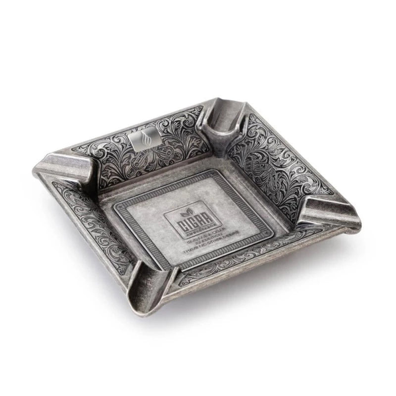 Cinzeiro de Metal Premium JF-2004 - Prata - Mercado de Luxo - O Maior E-Commerce de Bens, Produtos e Serviços de Luxo do Brasil.
