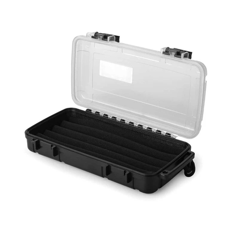 Umidor de Viagem (ABS) para 5 Charutos - Transparente - Mercado de Luxo - O Maior E-Commerce de Bens, Produtos e Serviços de Luxo do Brasil.