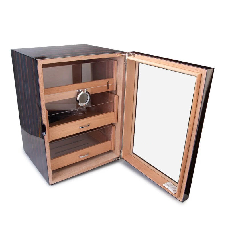 Umidor para 120 Charutos (Com 3 Gavetas) - Marrom - Mercado de Luxo - O Maior E-Commerce de Bens, Produtos e Serviços de Luxo do Brasil.