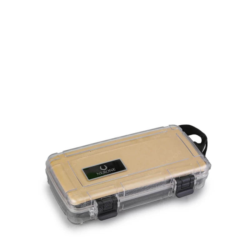 Umidor de Viagem para 5 Charutos - Transparente - Mercado de Luxo - O Maior E-Commerce de Bens, Produtos e Serviços de Luxo do Brasil.