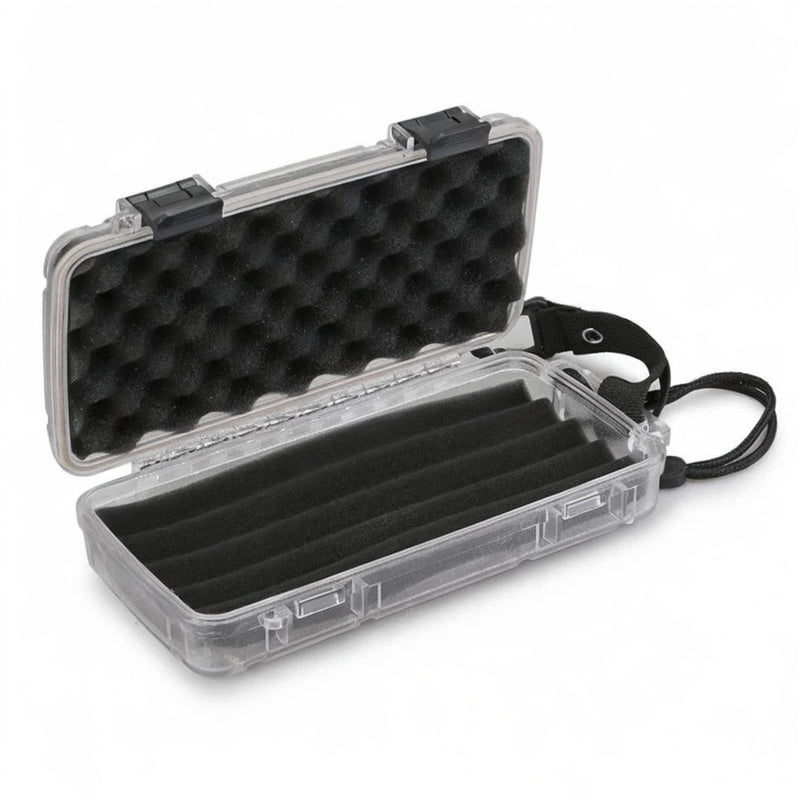 Umidor de Viagem para 5 Charutos - Transparente - Mercado de Luxo - O Maior E-Commerce de Bens, Produtos e Serviços de Luxo do Brasil.