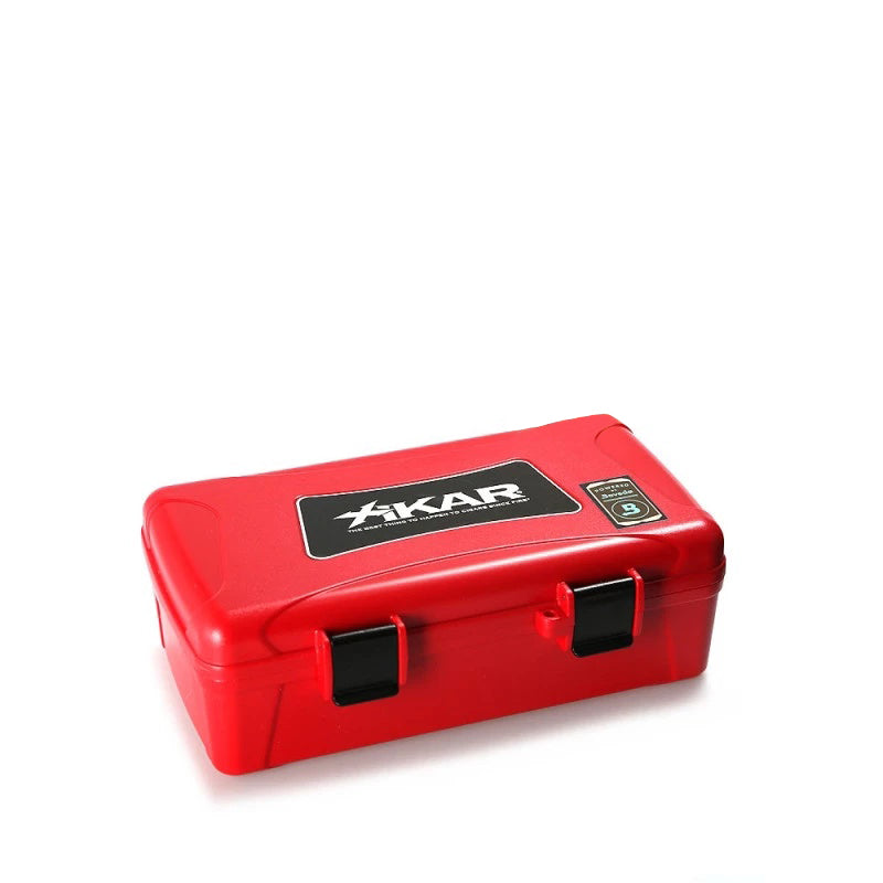 Umidor de Viagem para 10 Charutos - Vermelho - Mercado de Luxo - O Maior E-Commerce de Bens, Produtos e Serviços de Luxo do Brasil.