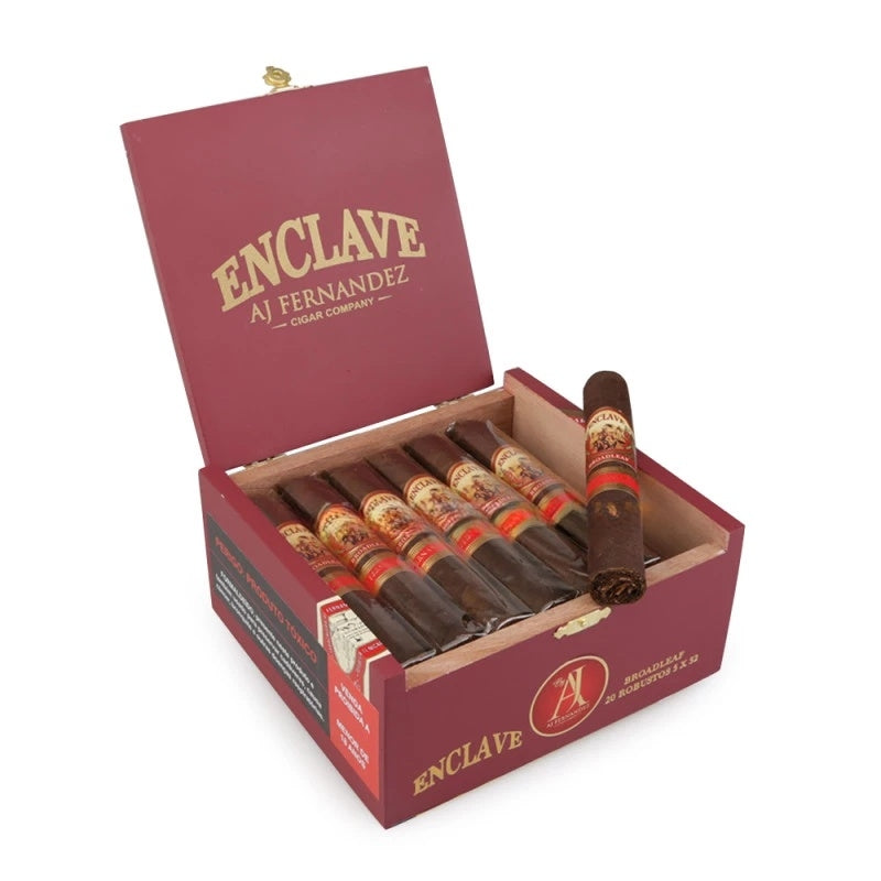 Charuto Enclave Robusto Broadleaf - Caixa com 20 - Mercado de Luxo - O Maior E-Commerce de Bens, Produtos e Serviços de Luxo do Brasil.