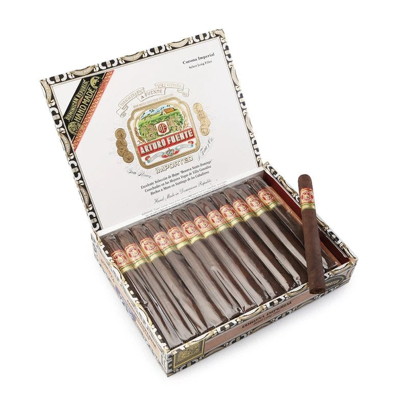 Charuto Corona Imperial Maduro - Caixa com 25 - Mercado de Luxo - O Maior E-Commerce de Bens, Produtos e Serviços de Luxo do Brasil.