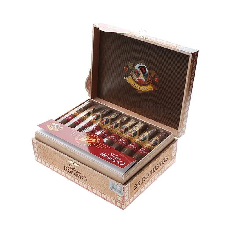 Charuto Seleção Robusto - Caixa com 25 - Mercado de Luxo - O Maior E-Commerce de Bens, Produtos e Serviços de Luxo do Brasil.