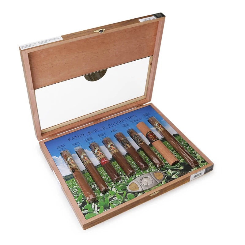 Charuto Rated Cigars Collection - Caixa com 8 - Mercado de Luxo - O Maior E-Commerce de Bens, Produtos e Serviços de Luxo do Brasil.