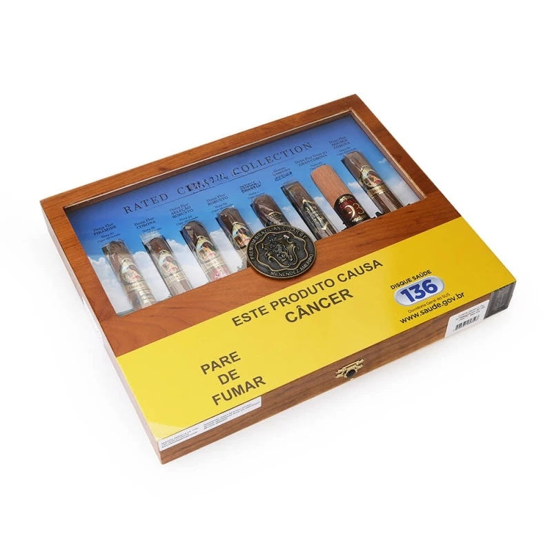 Charuto Rated Cigars Collection - Caixa com 8 - Mercado de Luxo - O Maior E-Commerce de Bens, Produtos e Serviços de Luxo do Brasil.