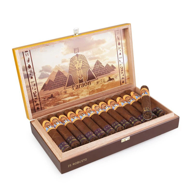 Charuto Robusto - Caixa com 25 - Mercado de Luxo - O Maior E-Commerce de Bens, Produtos e Serviços de Luxo do Brasil.