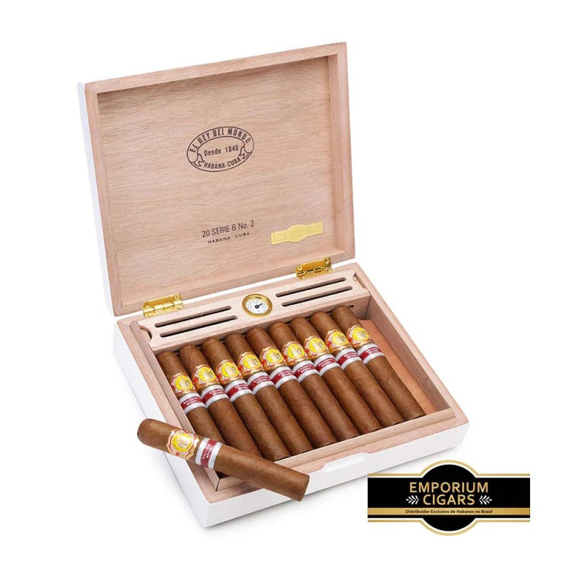 Charuto Serie B No. 2 Brasil - HUmidor Especial com 20 - Mercado de Luxo - O Maior E-Commerce de Bens, Produtos e Serviços de Luxo do Brasil.