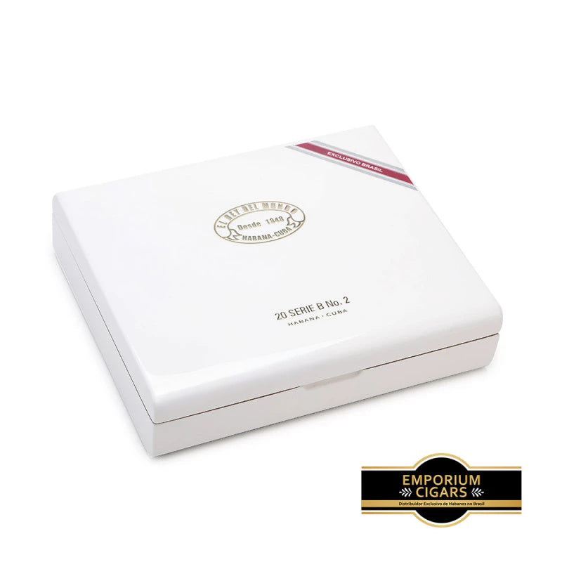 Charuto Serie B No. 2 Brasil - HUmidor Especial com 20 - Mercado de Luxo - O Maior E-Commerce de Bens, Produtos e Serviços de Luxo do Brasil.