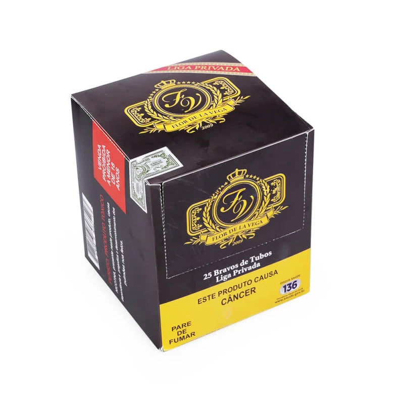 Charuto Liga Privada Bravos (Toro) Tubo - Display com 25 - Mercado de Luxo - O Maior E-Commerce de Bens, Produtos e Serviços de Luxo do Brasil.