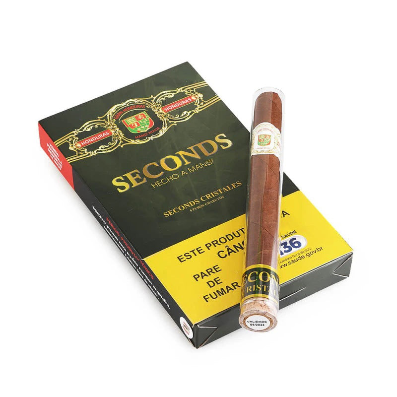 Charuto Seconds MF Cristales - Petaca com 5 - Mercado de Luxo - O Maior E-Commerce de Bens, Produtos e Serviços de Luxo do Brasil.