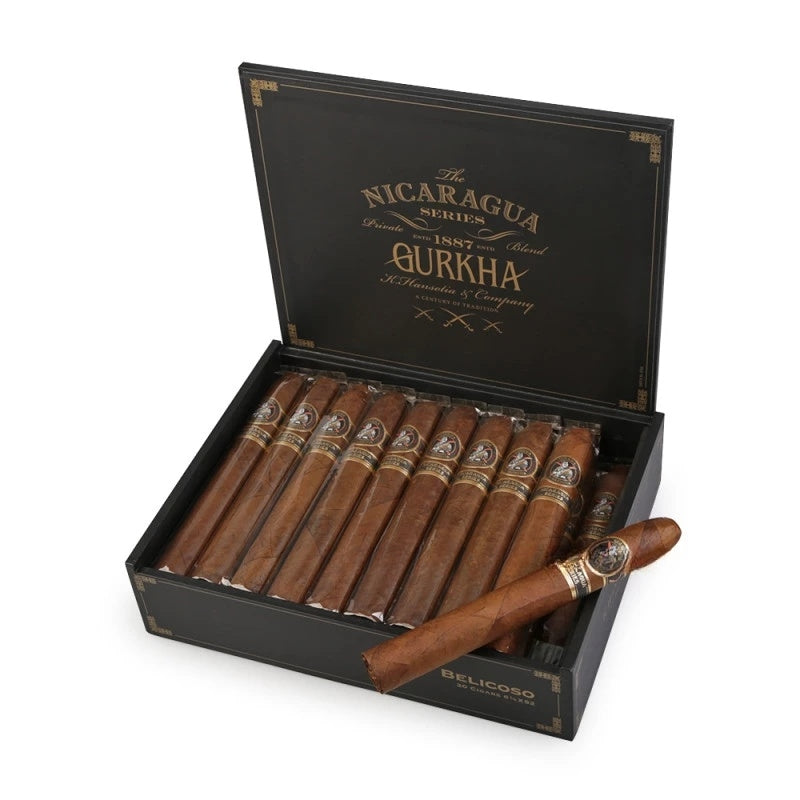 Charuto Nicaragua Series Belicoso - Caixa com 20 - Mercado de Luxo - O Maior E-Commerce de Bens, Produtos e Serviços de Luxo do Brasil.