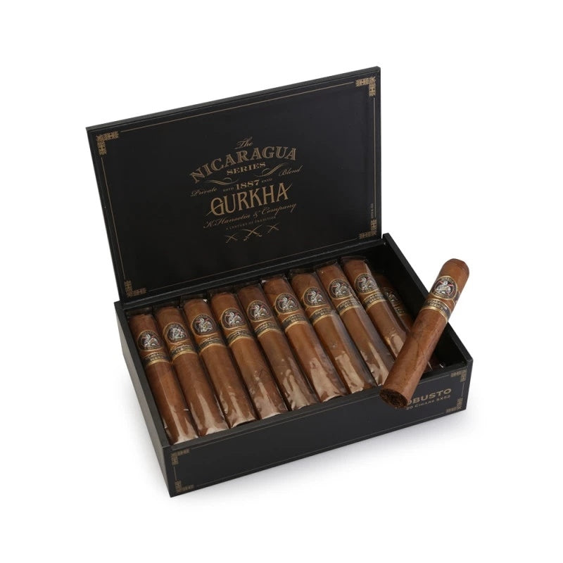 Charuto Nicaragua Series Robusto - Caixa com 20 - Mercado de Luxo - O Maior E-Commerce de Bens, Produtos e Serviços de Luxo do Brasil.