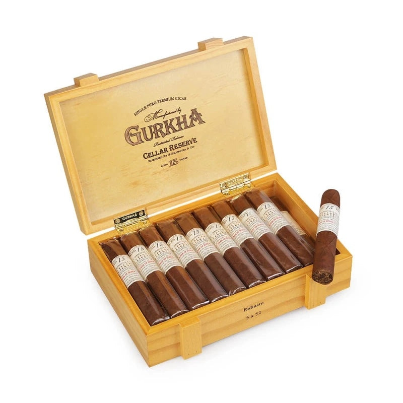Charuto Cellar Reserve 15 Anos Robusto - Caixa 20 - Mercado de Luxo - O Maior E-Commerce de Bens, Produtos e Serviços de Luxo do Brasil.