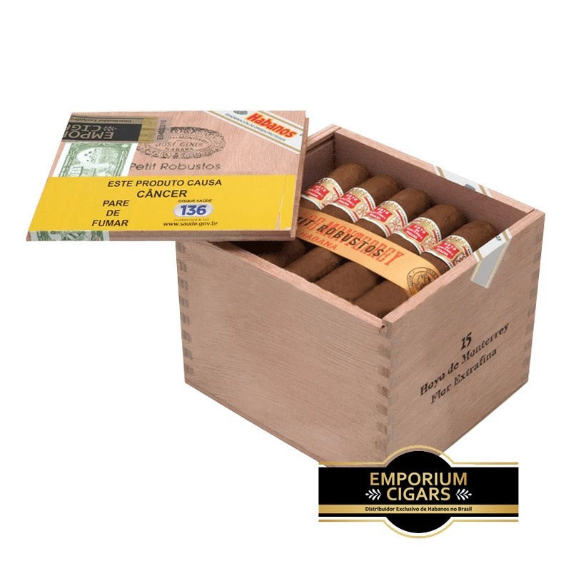 Charuto Petit Robusto - Caixa com 25 - Mercado de Luxo - O Maior E-Commerce de Bens, Produtos e Serviços de Luxo do Brasil.