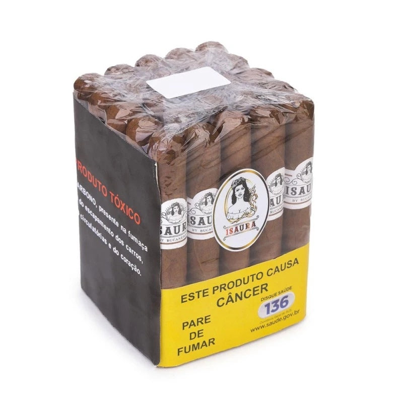 Charuto Isaura By Bucanero's Sensuallitá Gran Robusto - Maço com 25 - Mercado de Luxo - O Maior E-Commerce de Bens, Produtos e Serviços de Luxo do Brasil.