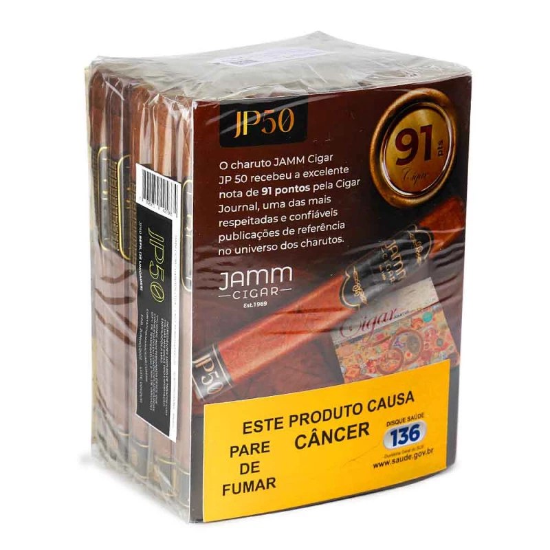 Charuto JP50 Premium - Maço com 25 - Mercado de Luxo - O Maior E-Commerce de Bens, Produtos e Serviços de Luxo do Brasil.