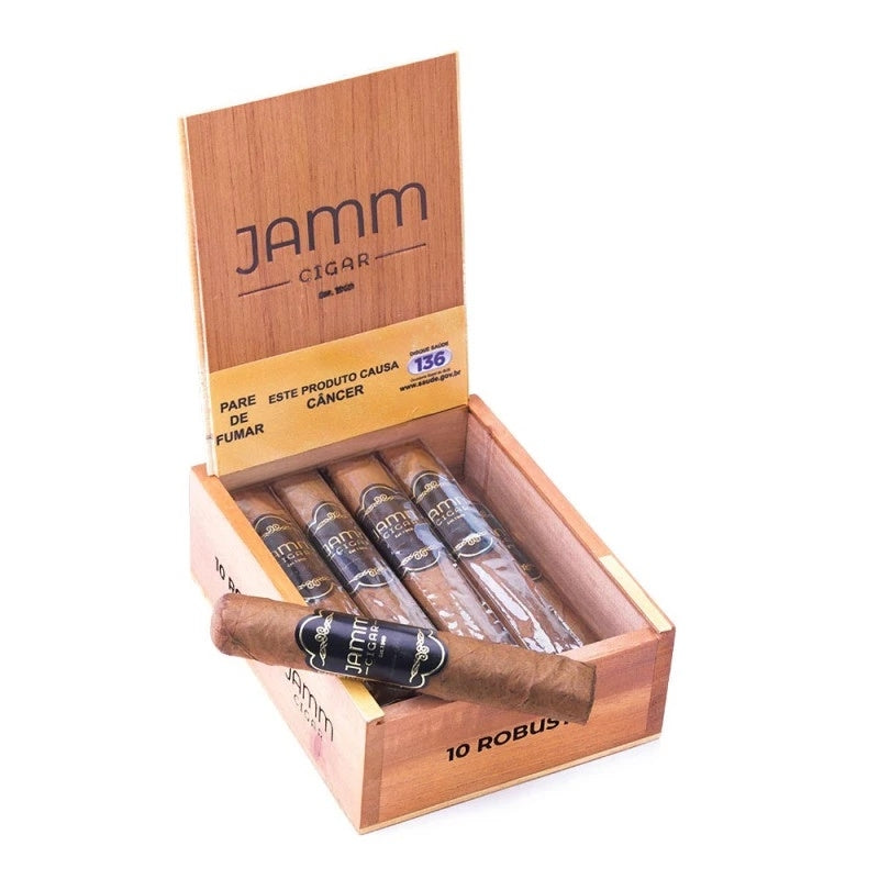 Charuto Robusto Premium - Caixa com 10 - Mercado de Luxo - O Maior E-Commerce de Bens, Produtos e Serviços de Luxo do Brasil.