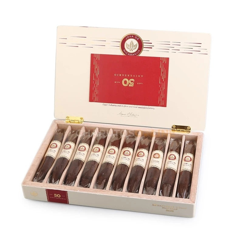 Charuto Cinco Decadas Diademas - Caixa com 10 - Mercado de Luxo - O Maior E-Commerce de Bens, Produtos e Serviços de Luxo do Brasil.