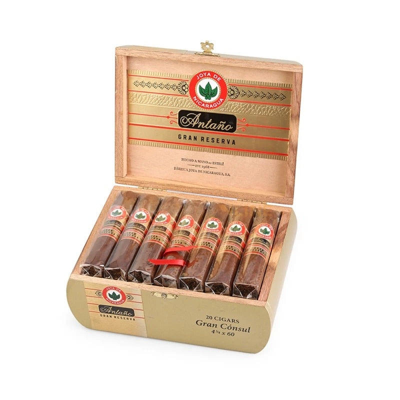 Charuto Antaño Gran Reserva Gran Consul - Caixa com 20 - Mercado de Luxo - O Maior E-Commerce de Bens, Produtos e Serviços de Luxo do Brasil.