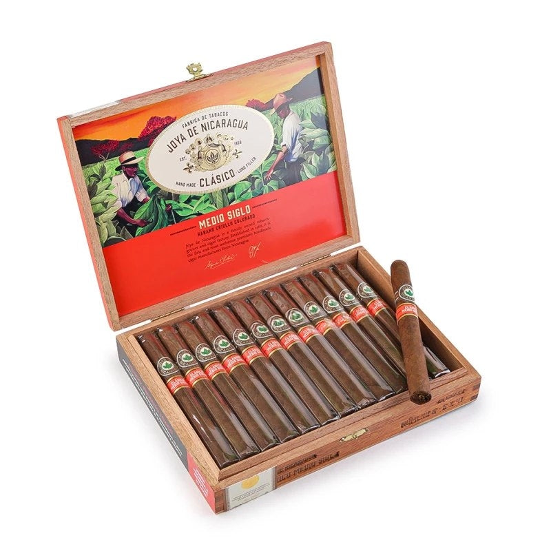 Charuto Clasico Medio Siglo Numero 6 - Caixa com 25 - Mercado de Luxo - O Maior E-Commerce de Bens, Produtos e Serviços de Luxo do Brasil.