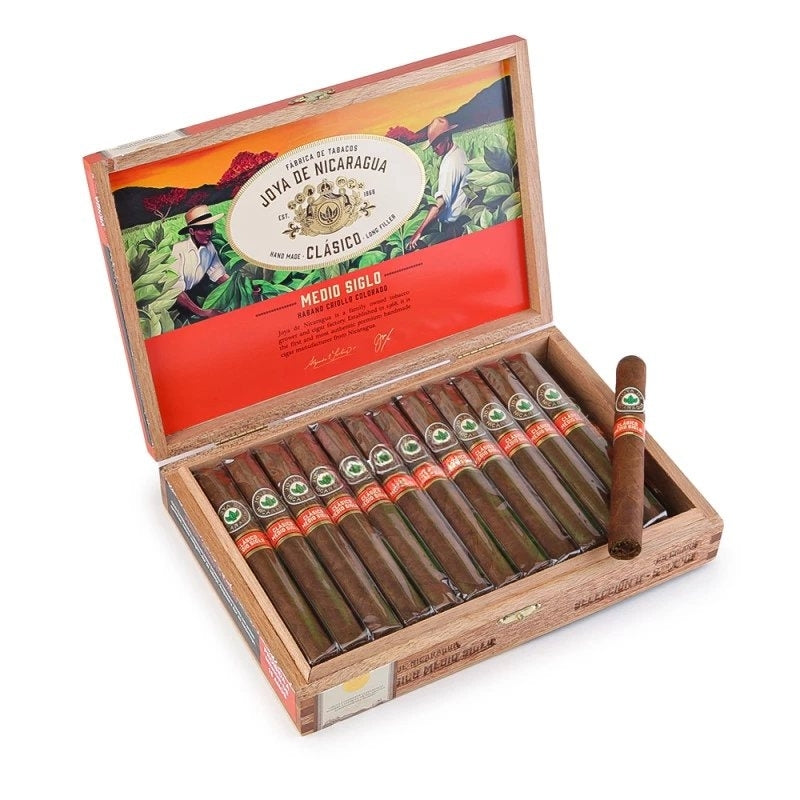Charuto Clasico Medio Siglo Seleccion B - Caixa com 25 - Mercado de Luxo - O Maior E-Commerce de Bens, Produtos e Serviços de Luxo do Brasil.