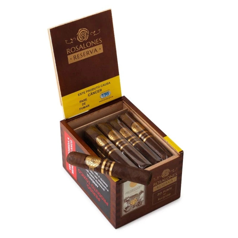 Charuto Rosalones RR552 - Caixa com 20 - Mercado de Luxo - O Maior E-Commerce de Bens, Produtos e Serviços de Luxo do Brasil.