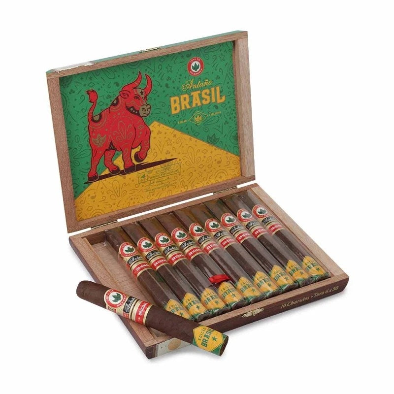 Charuto Antaño Original Toro Exclusivo Brasil - Caixa com 10 - Mercado de Luxo - O Maior E-Commerce de Bens, Produtos e Serviços de Luxo do Brasil.