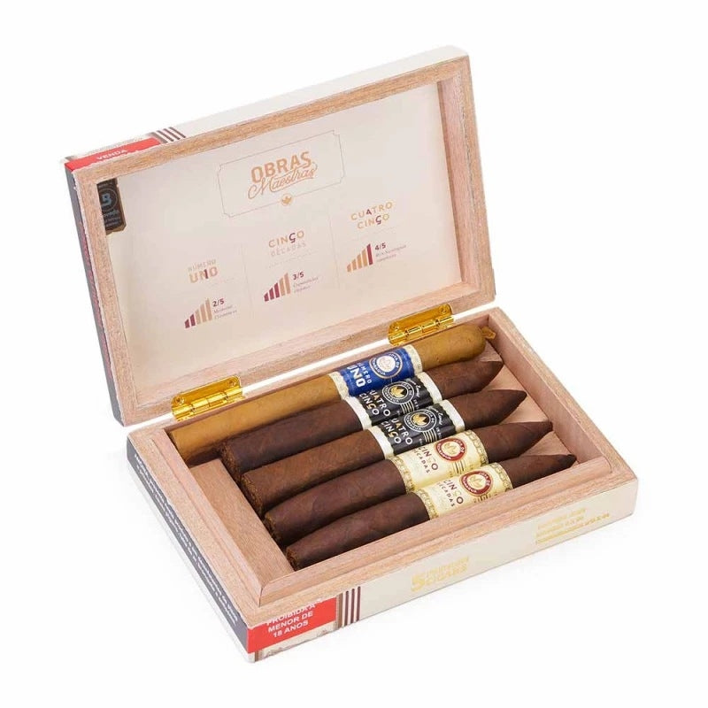 Charuto Seleccion Obras Maestras - Caixa com 5 - Mercado de Luxo - O Maior E-Commerce de Bens, Produtos e Serviços de Luxo do Brasil.