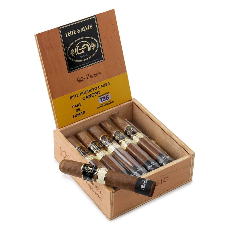 Charuto Robusto Trip Tabaco Sítio Viração - Caixa com 12 - Mercado de Luxo - O Maior E-Commerce de Bens, Produtos e Serviços de Luxo do Brasil.