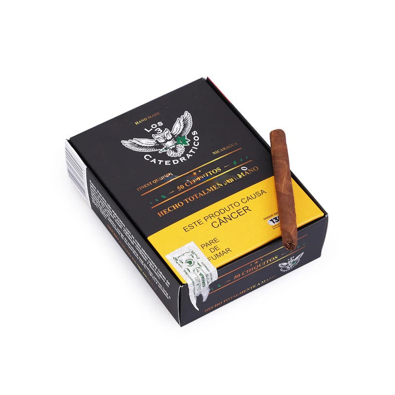 Charuto Chiquitos (Puritos) - Caixa com 50 - Mercado de Luxo - O Maior E-Commerce de Bens, Produtos e Serviços de Luxo do Brasil.