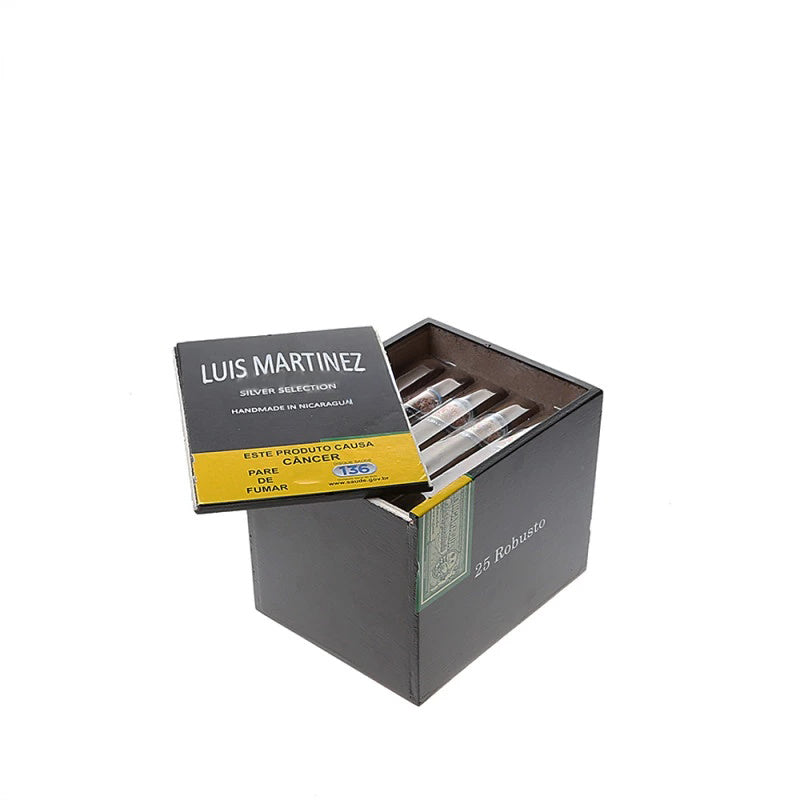 Charuto Robusto - Caixa com 25 - Mercado de Luxo - O Maior E-Commerce de Bens, Produtos e Serviços de Luxo do Brasil.