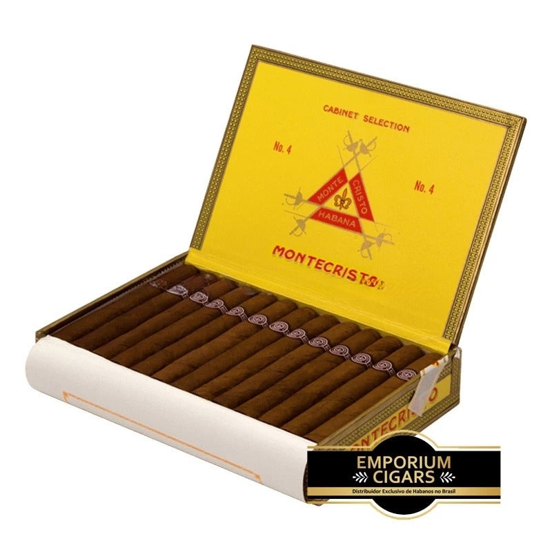 Charuto No. 4 - Caixa com 25 - Mercado de Luxo - O Maior E-Commerce de Bens, Produtos e Serviços de Luxo do Brasil.