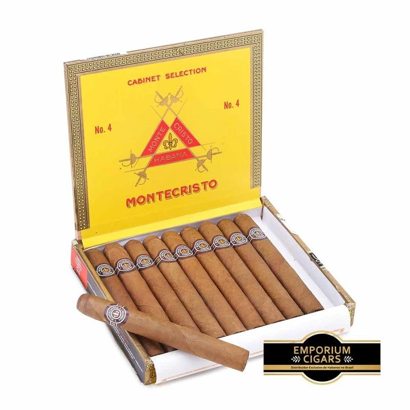 Charuto No. 4 - Caixa com 10 - Mercado de Luxo - O Maior E-Commerce de Bens, Produtos e Serviços de Luxo do Brasil.