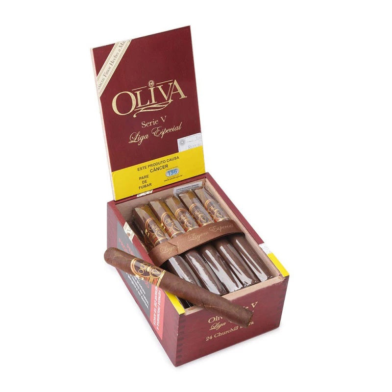 Charuto Serie V Churchill Extra - Caixa com 24 - Mercado de Luxo - O Maior E-Commerce de Bens, Produtos e Serviços de Luxo do Brasil.