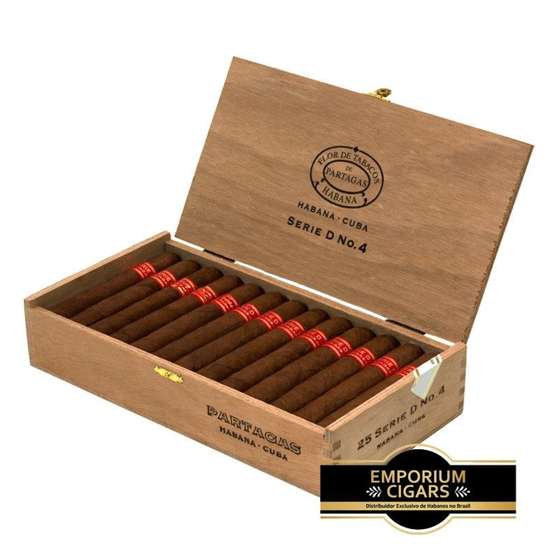 Charuto D4 - Caixa com 25 - Mercado de Luxo - O Maior E-Commerce de Bens, Produtos e Serviços de Luxo do Brasil.