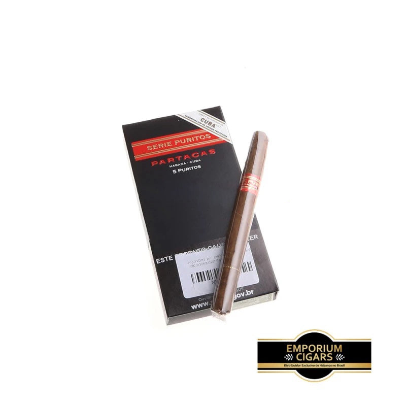 Charuto Puritos - Petaca com 5 - Mercado de Luxo - O Maior E-Commerce de Bens, Produtos e Serviços de Luxo do Brasil.